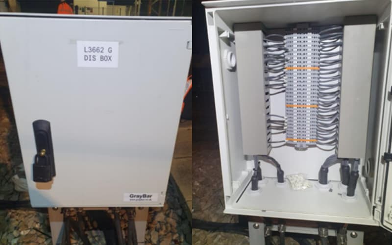 Leeds Station Signal Disconnection Box